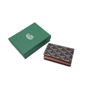 GOYARD Malesherbes Wallet Herringbone Goyardine Vauzelle Calfskin